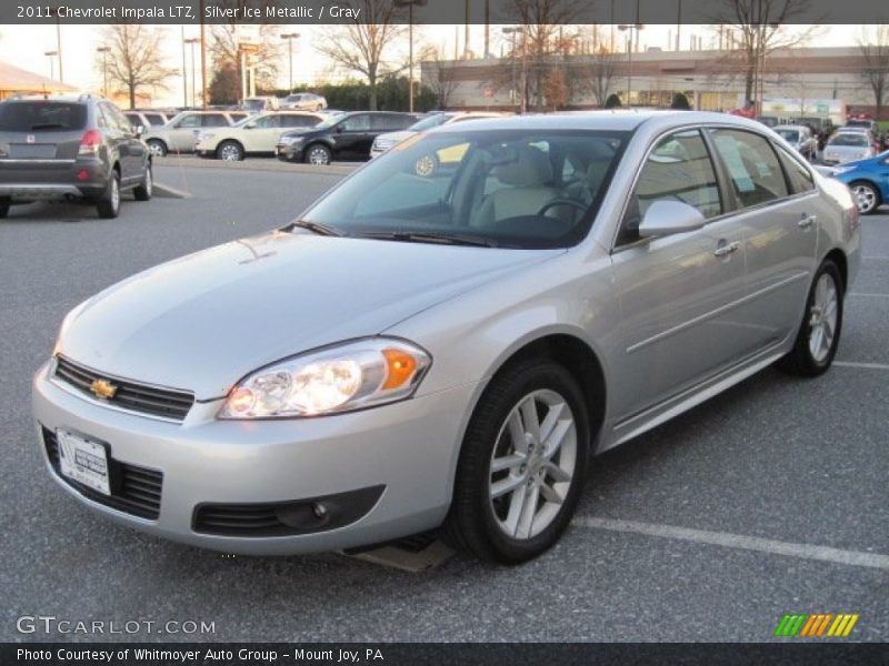 Silver Ice Metallic / Gray 2011 Chevrolet Impala LTZ