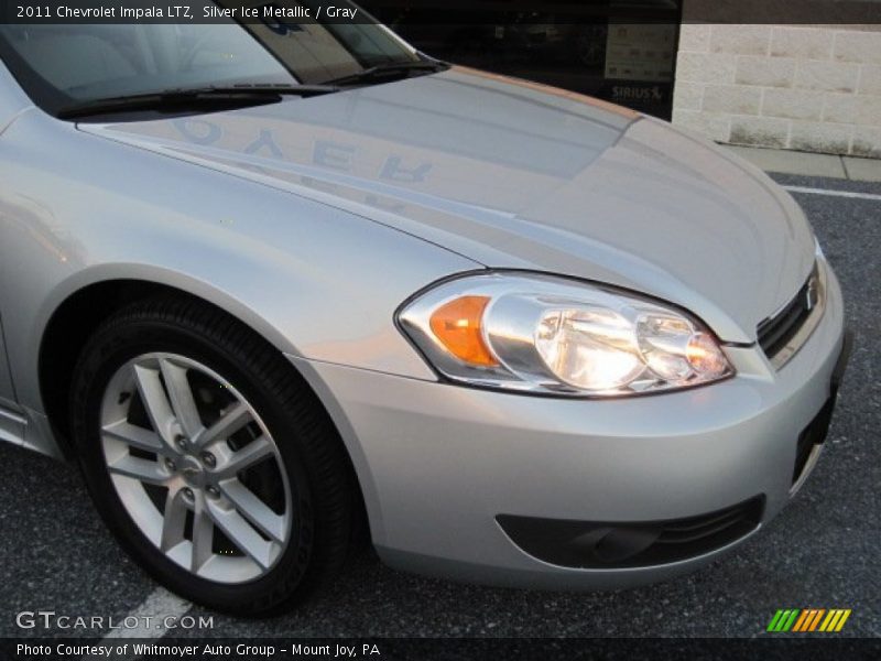 Silver Ice Metallic / Gray 2011 Chevrolet Impala LTZ