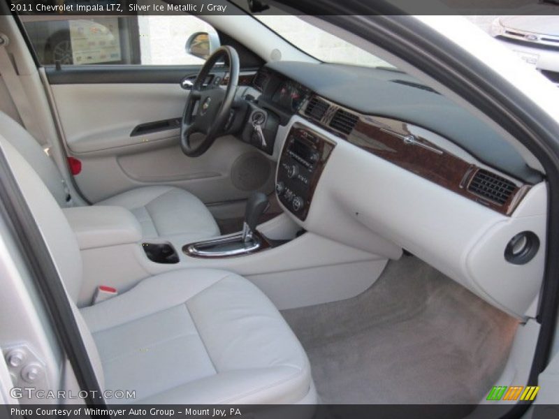 Silver Ice Metallic / Gray 2011 Chevrolet Impala LTZ