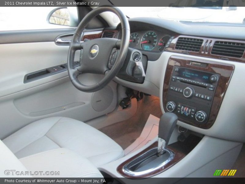 Silver Ice Metallic / Gray 2011 Chevrolet Impala LTZ