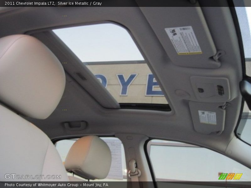 Silver Ice Metallic / Gray 2011 Chevrolet Impala LTZ