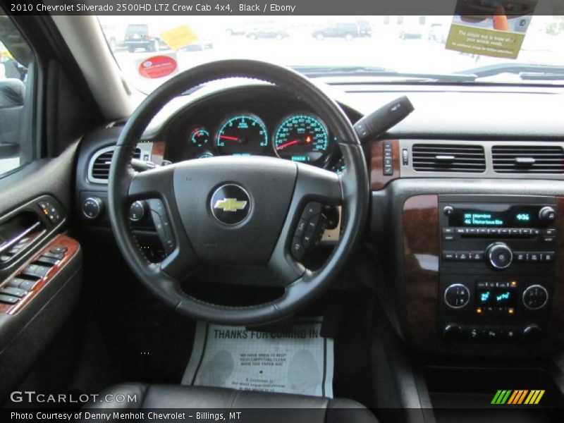 Black / Ebony 2010 Chevrolet Silverado 2500HD LTZ Crew Cab 4x4