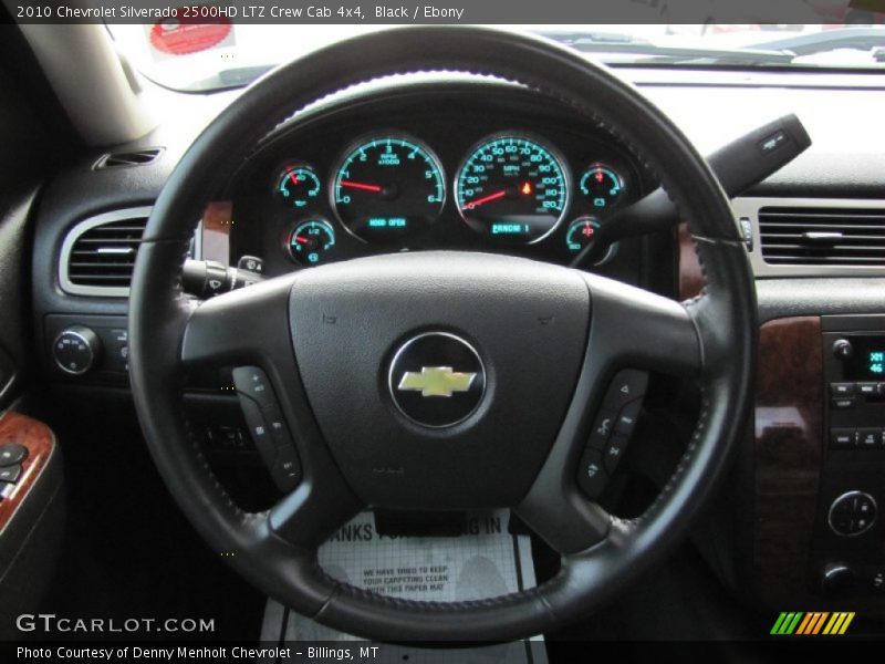 Black / Ebony 2010 Chevrolet Silverado 2500HD LTZ Crew Cab 4x4