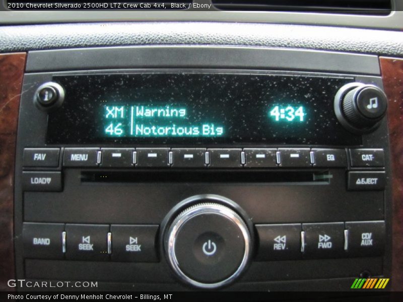 Audio System of 2010 Silverado 2500HD LTZ Crew Cab 4x4