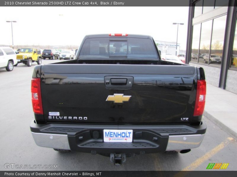 Black / Ebony 2010 Chevrolet Silverado 2500HD LTZ Crew Cab 4x4