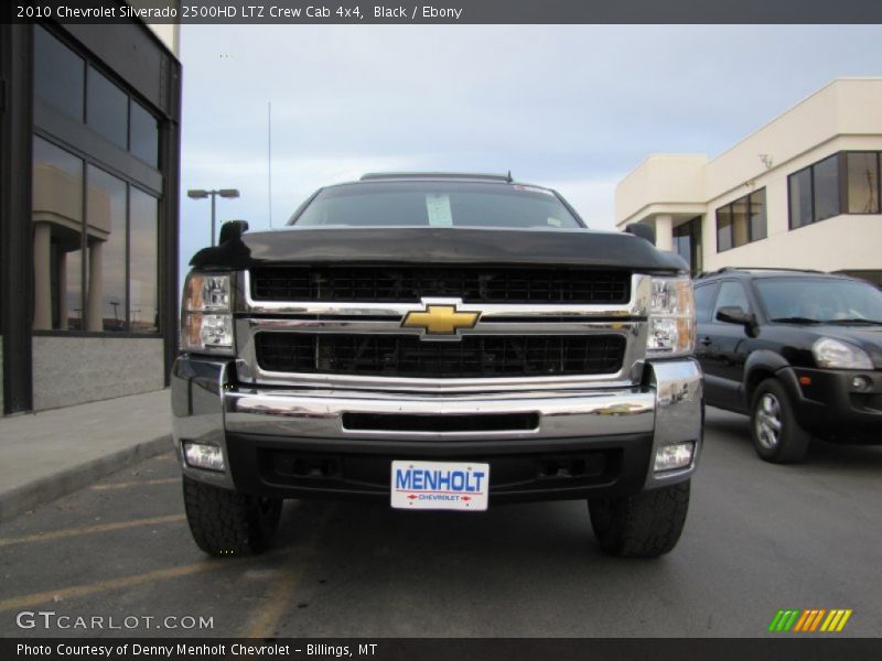 Black / Ebony 2010 Chevrolet Silverado 2500HD LTZ Crew Cab 4x4