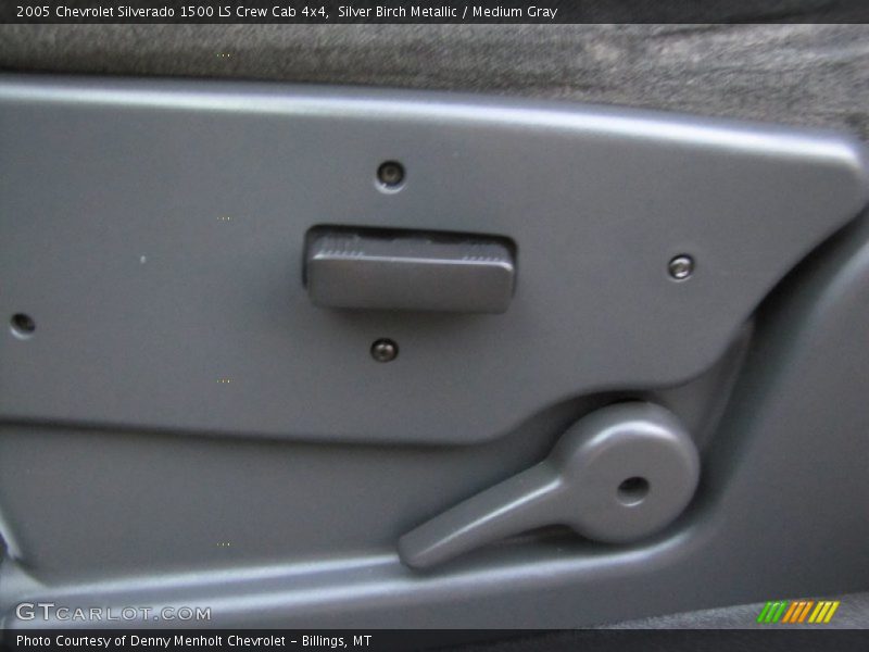 Silver Birch Metallic / Medium Gray 2005 Chevrolet Silverado 1500 LS Crew Cab 4x4
