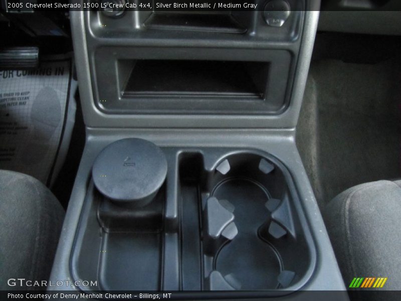 Silver Birch Metallic / Medium Gray 2005 Chevrolet Silverado 1500 LS Crew Cab 4x4