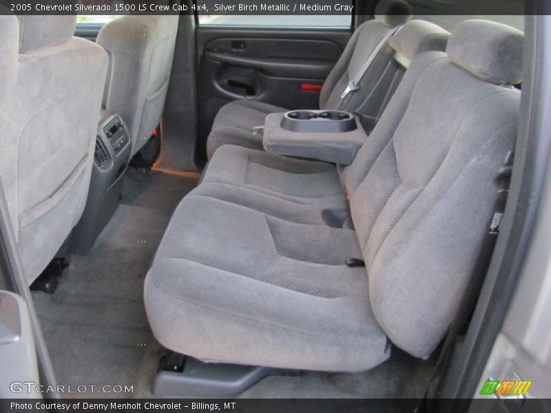 Silver Birch Metallic / Medium Gray 2005 Chevrolet Silverado 1500 LS Crew Cab 4x4