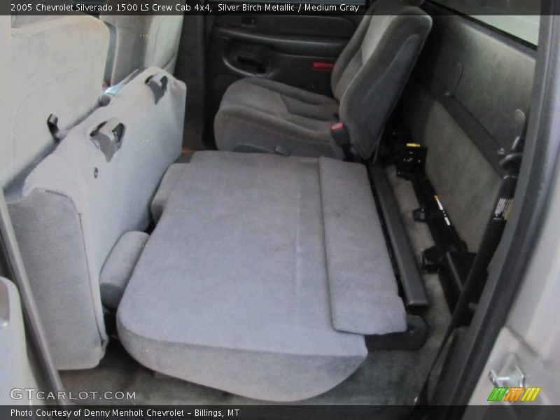 Silver Birch Metallic / Medium Gray 2005 Chevrolet Silverado 1500 LS Crew Cab 4x4