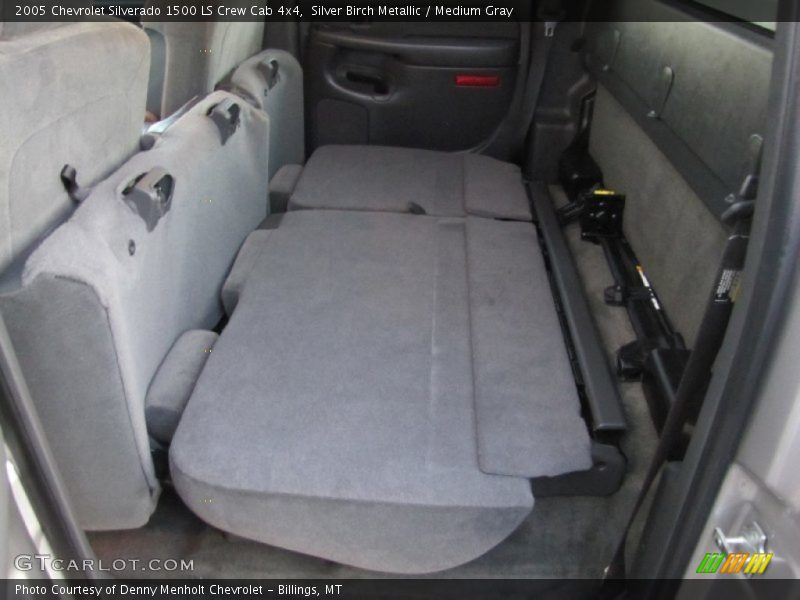 Silver Birch Metallic / Medium Gray 2005 Chevrolet Silverado 1500 LS Crew Cab 4x4