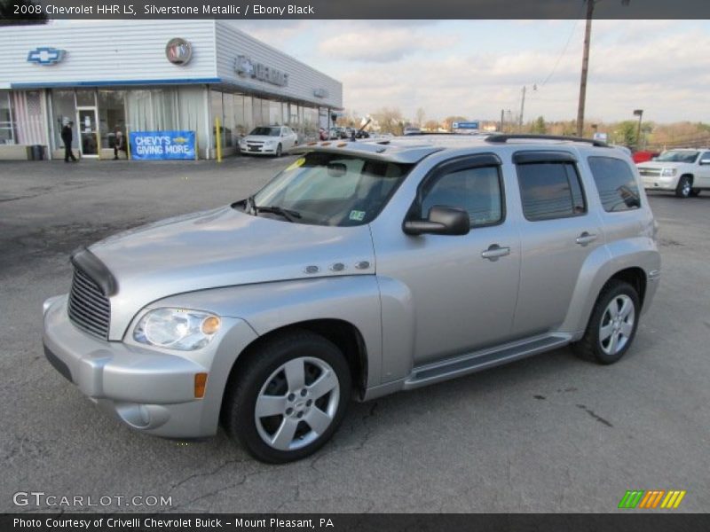 Silverstone Metallic / Ebony Black 2008 Chevrolet HHR LS