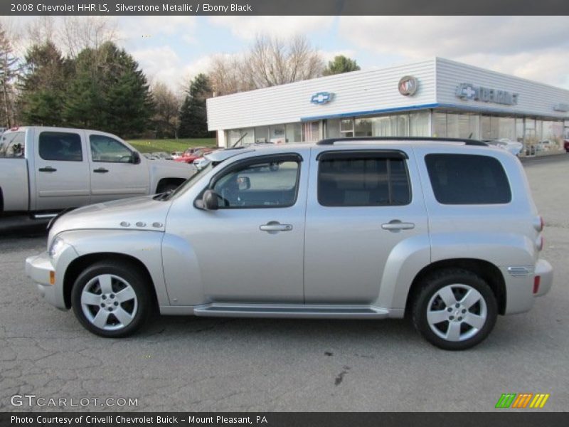 Silverstone Metallic / Ebony Black 2008 Chevrolet HHR LS