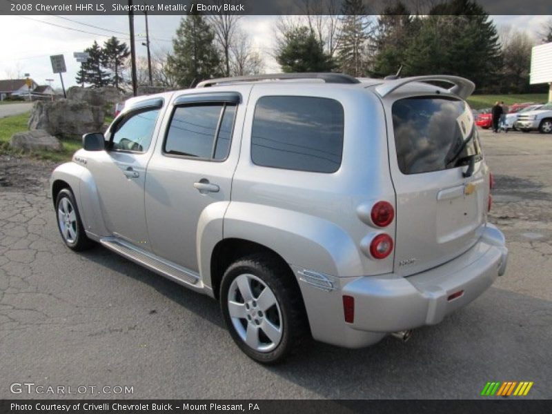 Silverstone Metallic / Ebony Black 2008 Chevrolet HHR LS
