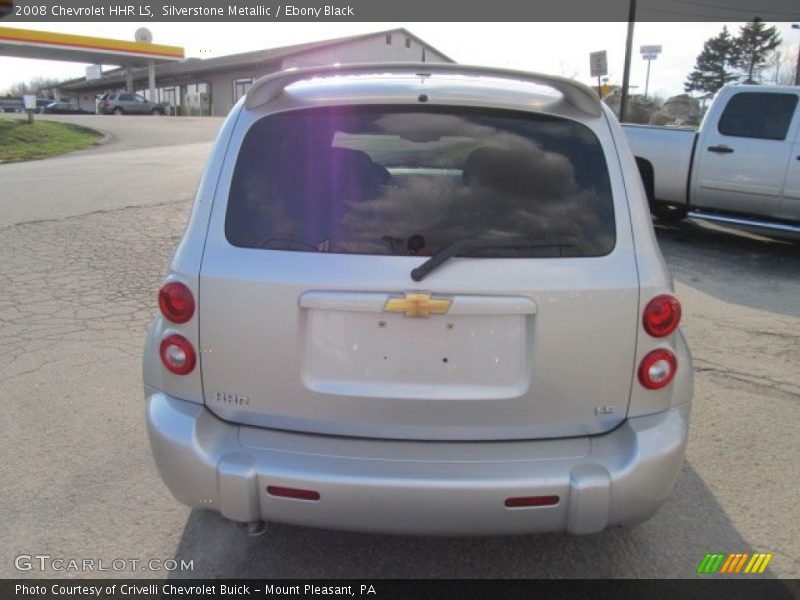 Silverstone Metallic / Ebony Black 2008 Chevrolet HHR LS