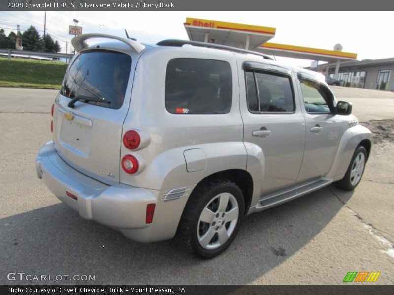 Silverstone Metallic / Ebony Black 2008 Chevrolet HHR LS