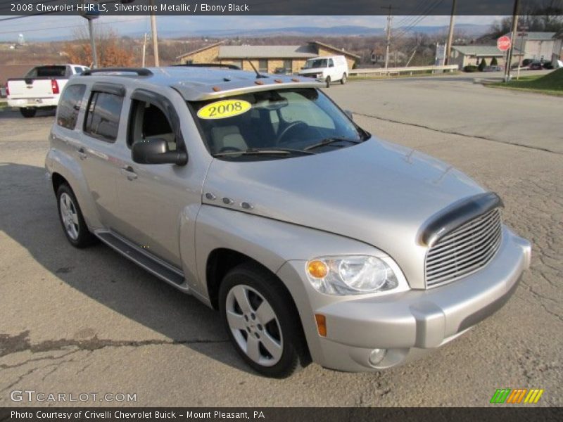 Silverstone Metallic / Ebony Black 2008 Chevrolet HHR LS