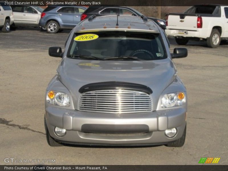 Silverstone Metallic / Ebony Black 2008 Chevrolet HHR LS