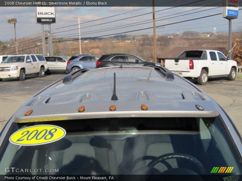 Silverstone Metallic / Ebony Black 2008 Chevrolet HHR LS