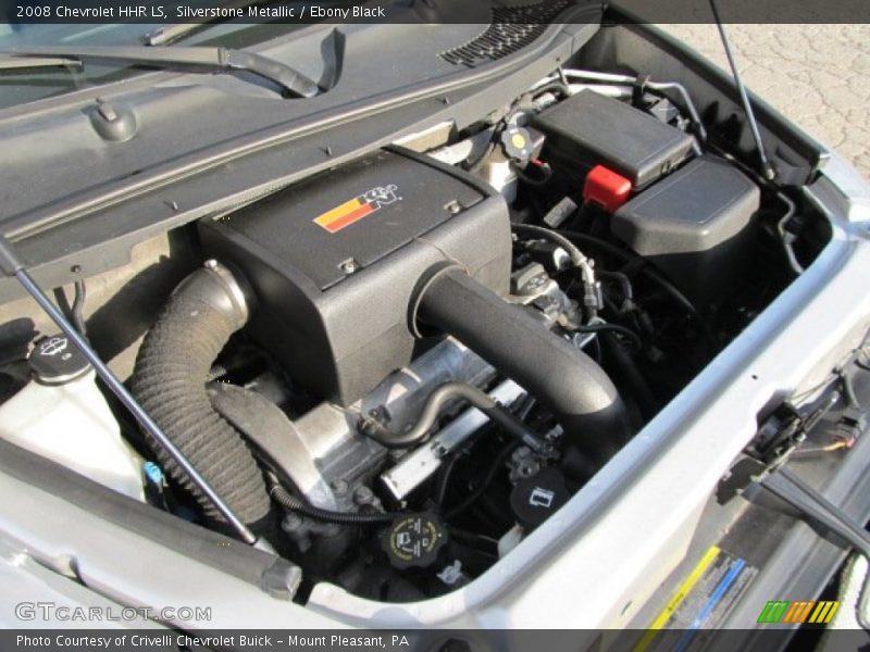 Silverstone Metallic / Ebony Black 2008 Chevrolet HHR LS
