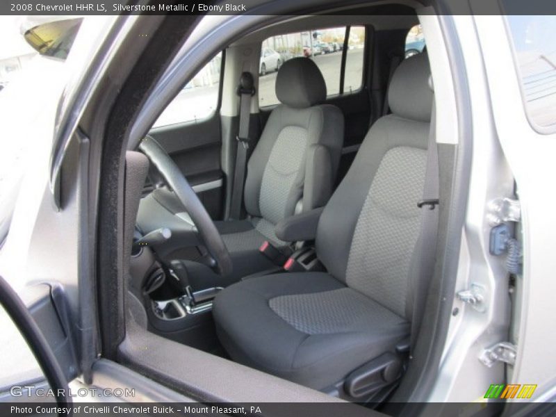 Silverstone Metallic / Ebony Black 2008 Chevrolet HHR LS