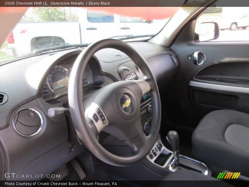 Silverstone Metallic / Ebony Black 2008 Chevrolet HHR LS