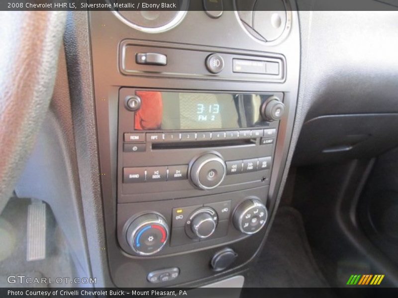 Silverstone Metallic / Ebony Black 2008 Chevrolet HHR LS