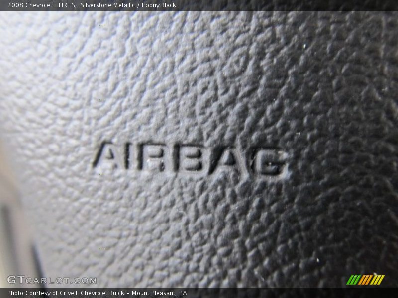 Silverstone Metallic / Ebony Black 2008 Chevrolet HHR LS