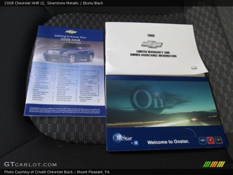 Silverstone Metallic / Ebony Black 2008 Chevrolet HHR LS