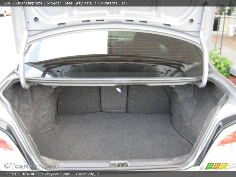 Steel Gray Metallic / Anthracite Black 2006 Subaru Impreza 2.5i Sedan