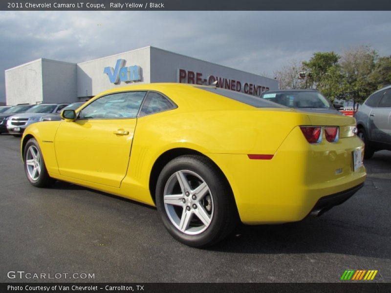Rally Yellow / Black 2011 Chevrolet Camaro LT Coupe