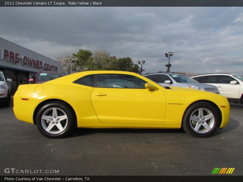 Rally Yellow / Black 2011 Chevrolet Camaro LT Coupe