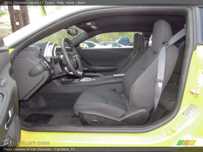 Rally Yellow / Black 2011 Chevrolet Camaro LT Coupe