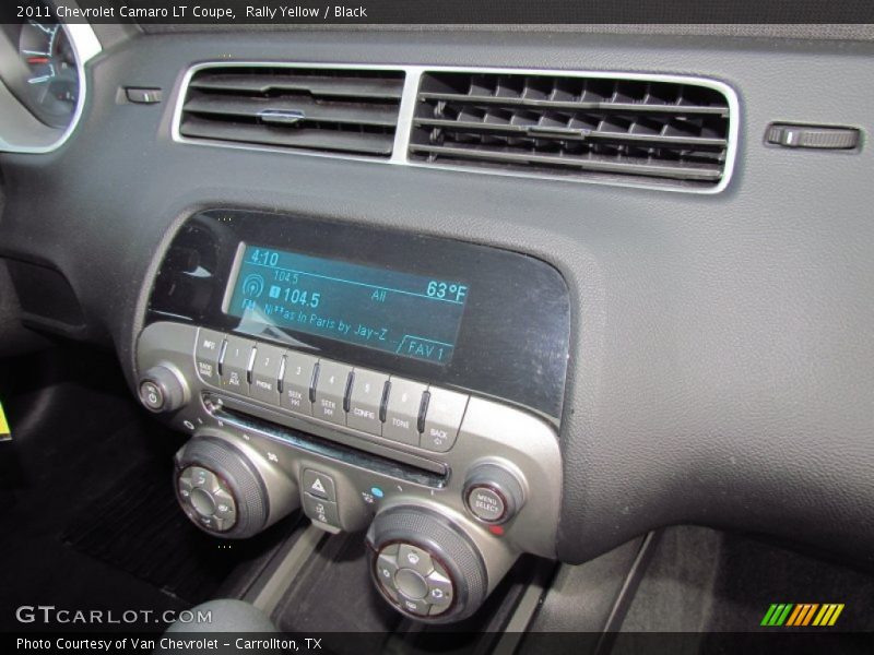 Rally Yellow / Black 2011 Chevrolet Camaro LT Coupe