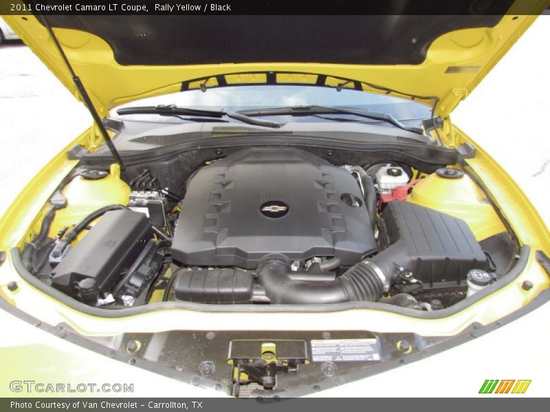 Rally Yellow / Black 2011 Chevrolet Camaro LT Coupe