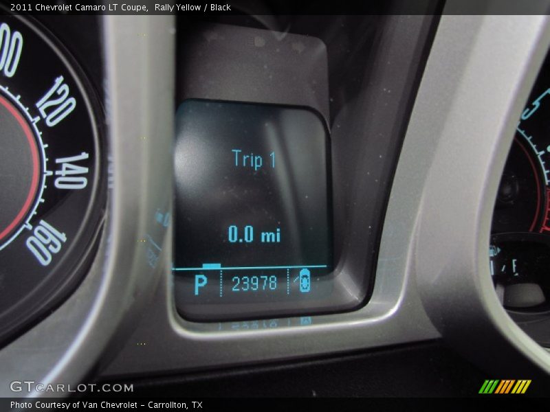 Rally Yellow / Black 2011 Chevrolet Camaro LT Coupe