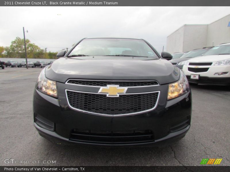Black Granite Metallic / Medium Titanium 2011 Chevrolet Cruze LT