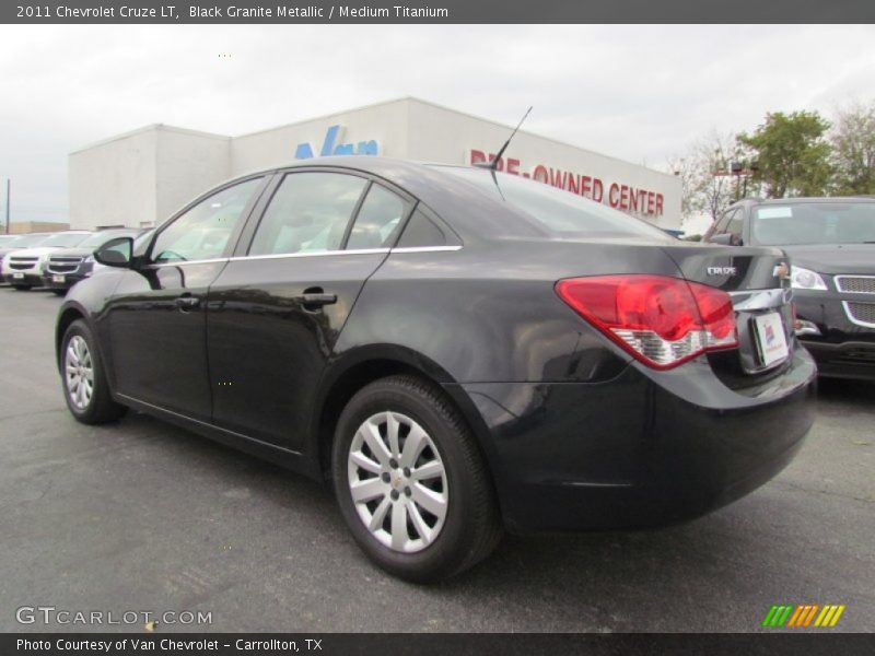 Black Granite Metallic / Medium Titanium 2011 Chevrolet Cruze LT