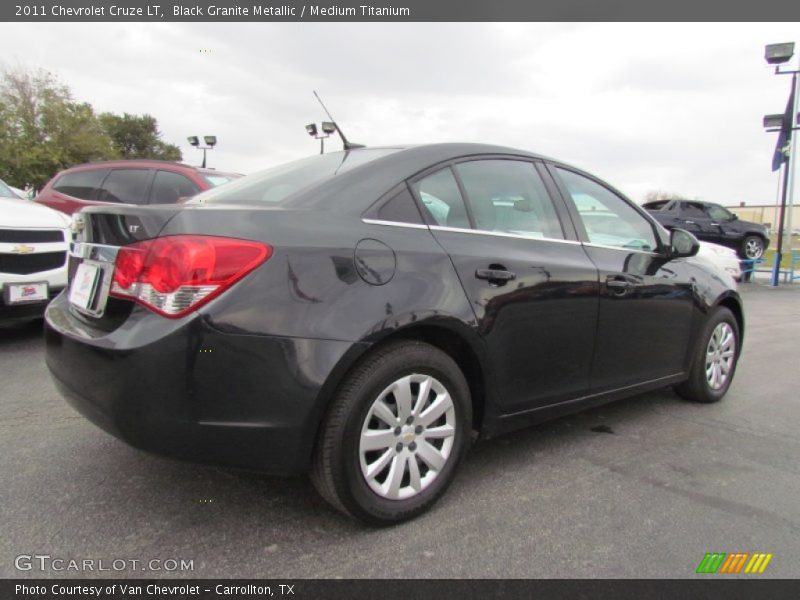 Black Granite Metallic / Medium Titanium 2011 Chevrolet Cruze LT