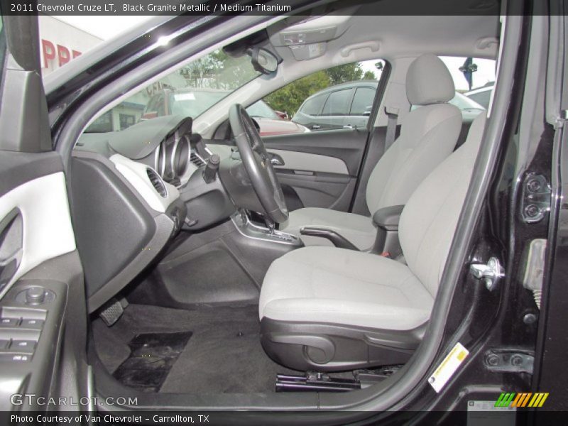 Black Granite Metallic / Medium Titanium 2011 Chevrolet Cruze LT