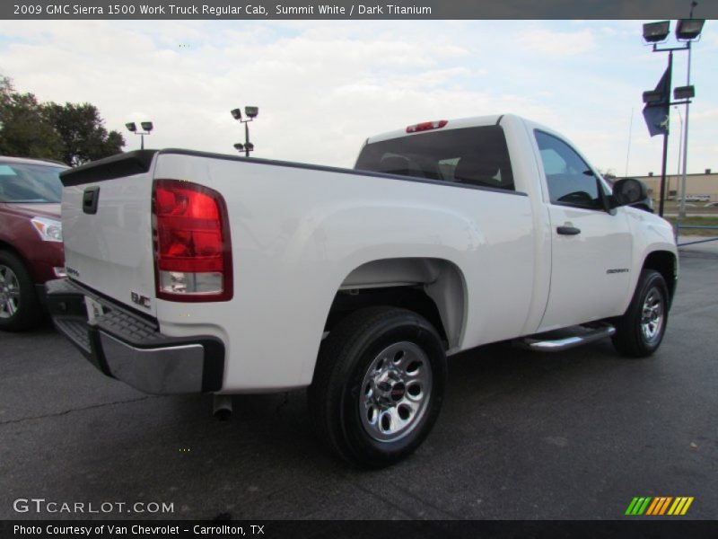  2009 Sierra 1500 Work Truck Regular Cab Summit White