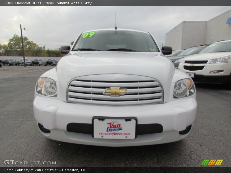 Summit White / Gray 2009 Chevrolet HHR LS Panel