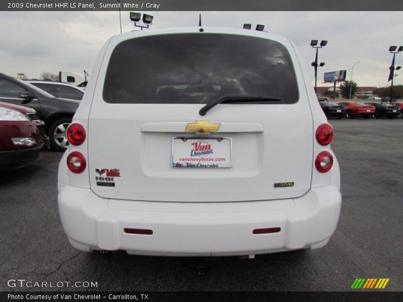 Summit White / Gray 2009 Chevrolet HHR LS Panel
