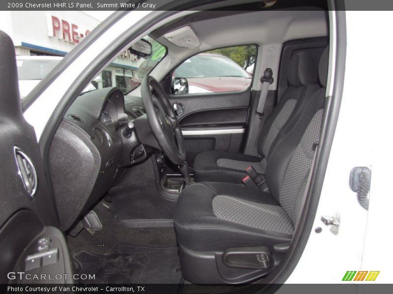 Summit White / Gray 2009 Chevrolet HHR LS Panel
