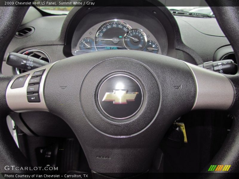 Summit White / Gray 2009 Chevrolet HHR LS Panel