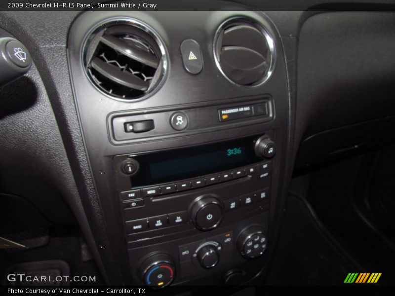 Summit White / Gray 2009 Chevrolet HHR LS Panel