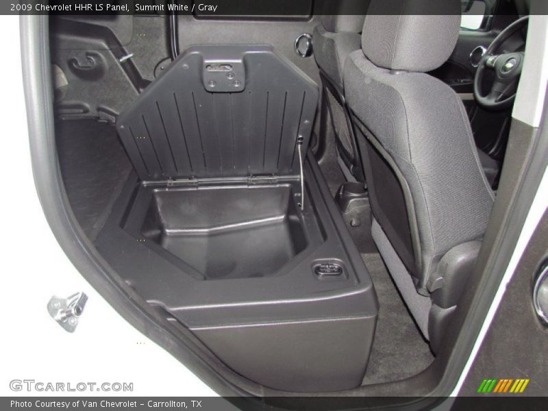 Summit White / Gray 2009 Chevrolet HHR LS Panel