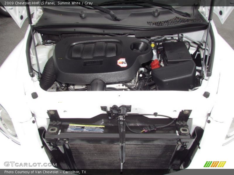 Summit White / Gray 2009 Chevrolet HHR LS Panel