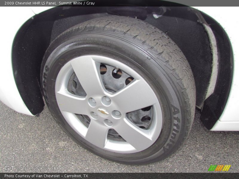 Summit White / Gray 2009 Chevrolet HHR LS Panel