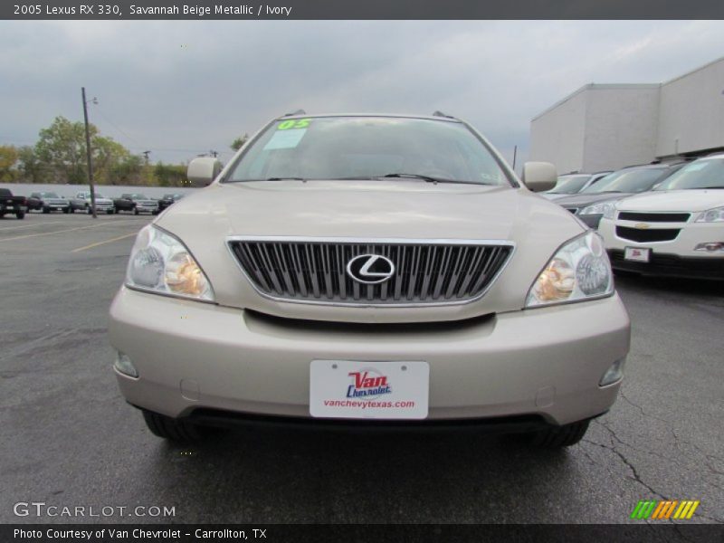 Savannah Beige Metallic / Ivory 2005 Lexus RX 330